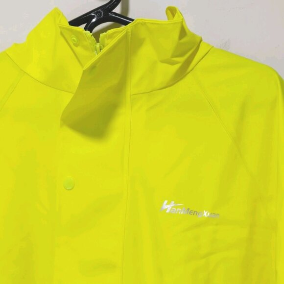 Rain Suits for Men Waterproof Heavy Duty Rain Gear Jacket Coat w/ Pants (READ) - Picture 7 of 14